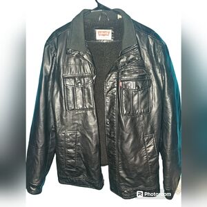Vintage Levi's Jacket Coat XL Mens Motorcycle Bomber Jacket
